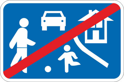 S-29 End of residential street