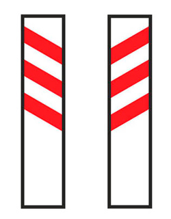 P-9a Proximity of a level crossing, movable bridge or quay