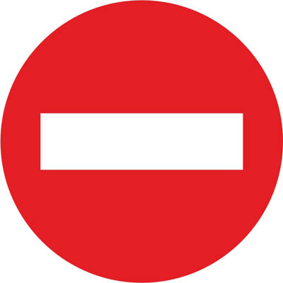 R-101 No entry