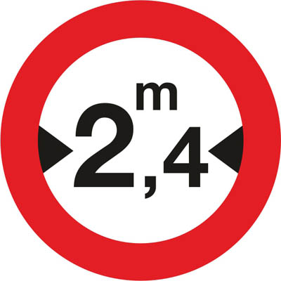 R-204 Width limitation