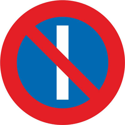 R-308a Parking prohibited on odd days