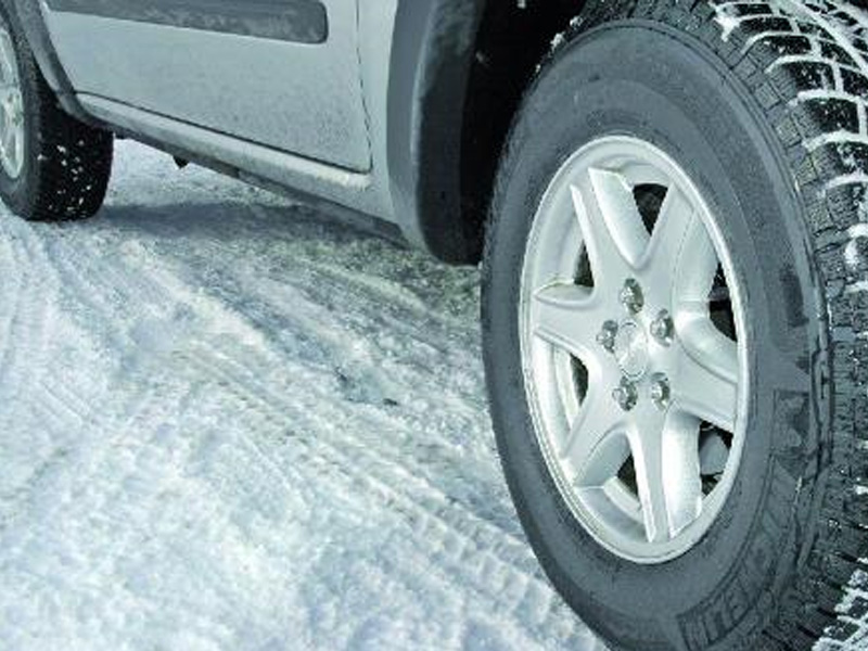 During the day, you are driving your vehicle and notice light snow, so you turn on the dipped headlights and position…